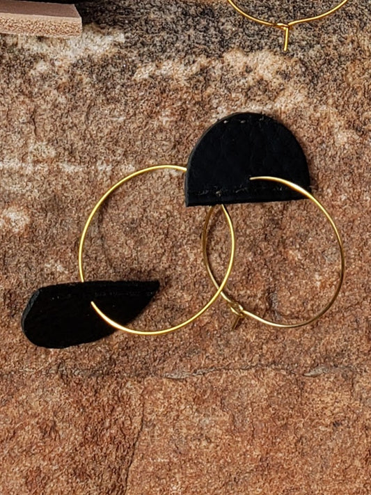 Half Circle Purse Hoops